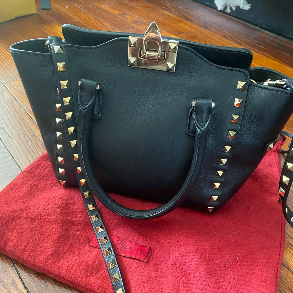 De-listing soon! Valentino rockstud mini tote bag - Picture 5 of 10